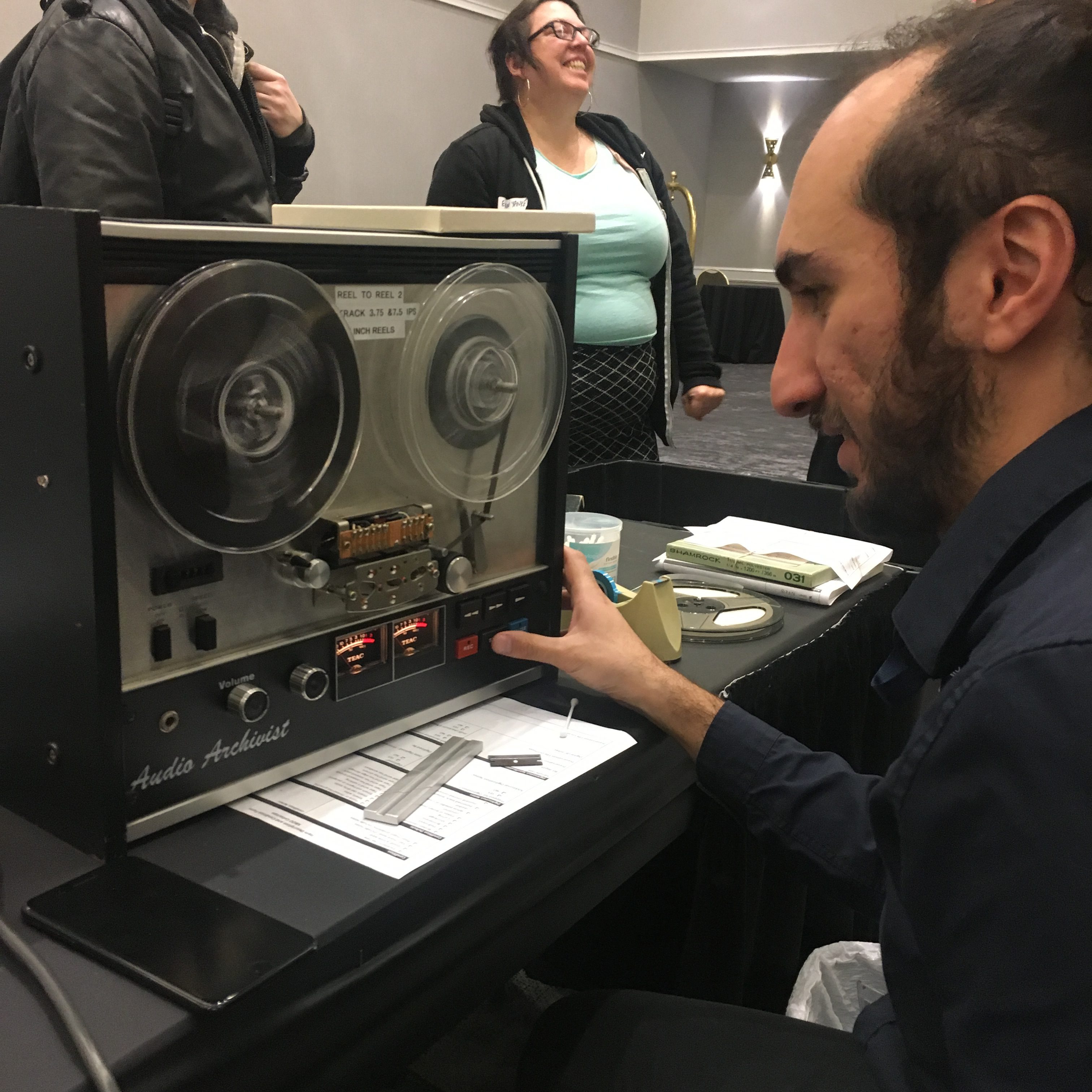 Audio Digitization Station, Portland, AMIA 2018