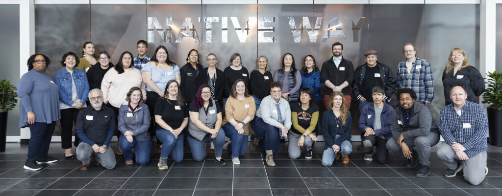 CAW Collective members and workshop participants in NEH-funded workshop in Anchorage, AK May 2023.